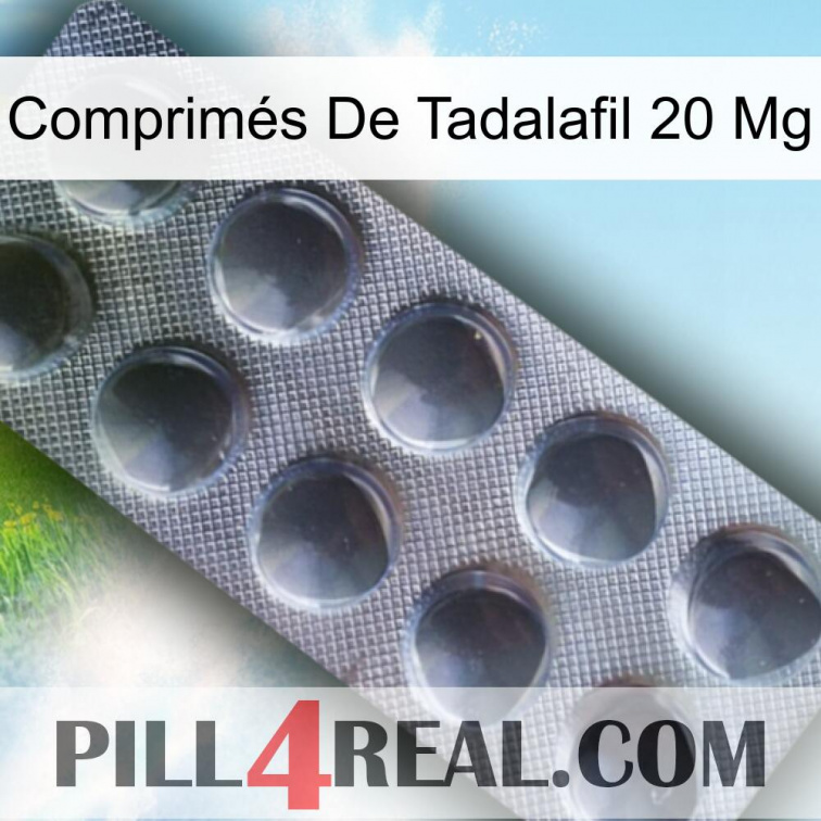 Comprimés De Tadalafil 20 Mg 30